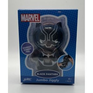 Marvel Black Panther Jumbo Jiggly By Ja-Ru Squeezy Gummy Feel